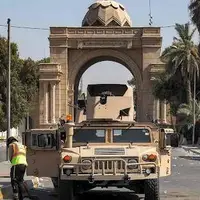 سرنگونی یک پهپاد برفراز منطقه سبز بغداد