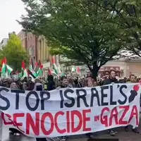 منچستری‌ها برای غزه به خیابان آمدند