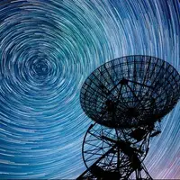 عکس روز ناسا از منظره زیبای چرخش ستاره‌ها
