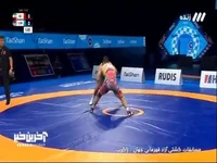 شکست قاسمپور مقابل والنسیا در وزن 86 کیلوگرم