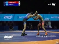 پیروزی احمد محمدنژاد در دور دوم وزن ۶۱ کیلوگرم