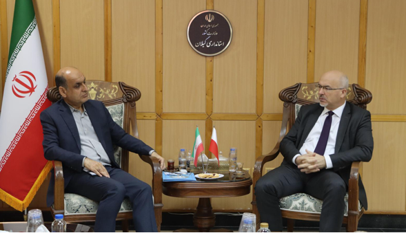 استاندار گیلان: تعاملات ایران و لهستان باید بیش از پیش تقویت شود