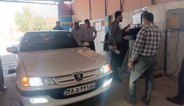 ۱۱ هزار دستگاه خودرو در بوشهر معاینه فنی شدند