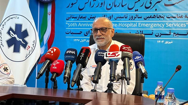 پاسخ به ۲۰ میلیون تماس در سال/ ۵۶ پایگاه هوایی و دریایی اورژانس در کشور