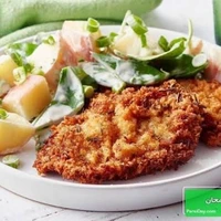 شنیسل بادمجون متفاوت و خوشمزه
