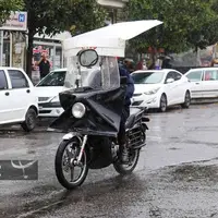   بدرقه‌ی تابستان با بارش باران در رشت