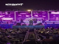 کنسرت خیابانی علی لهراسبی در دریاچه چیتگر