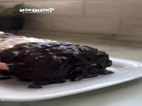 رولت یخچالی بدون تخم مرغ