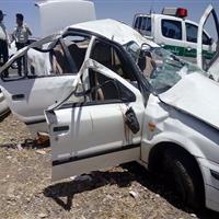 جان باختن ۲ نفر بر اثر واژگونی خودرو در سنندج