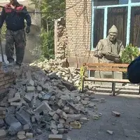 شهرداری تبریز دیوار خانه استاد شهریار را تخریب کرد