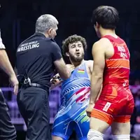 زد و خورد قهرمانان جهان روی تشک و داخل تونل!
