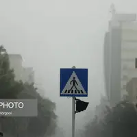 باد و خاک در غرب و جنوب تهران