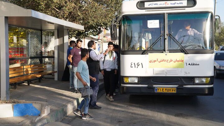 اصلاح خطوط اتوبوسرانی مشهد برای شروع سال تحصیلی جدید