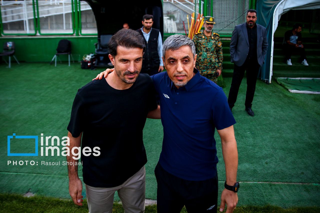 عکس/ ​​​​​​​لیگ برتر فوتبال بازی ذوب آهن و مس رفسنجان  