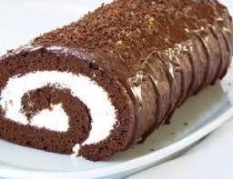 رولت شکلاتی ،یک عصرانه شیرین