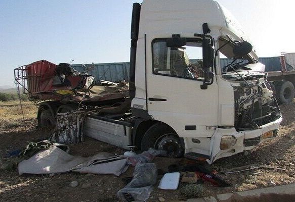 تصادف مرگبار تریلی با ساینا جان 4 هموطن را گرفت