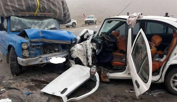 تصادف در جاده بجنورد - جنگل گلستان 8 مصدوم بر جای گذاشت