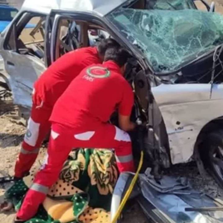 ۲ فوتی براثر تصادف در جاده جهرم_ شیراز