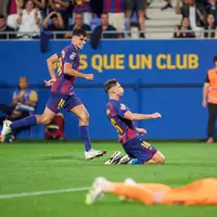 بارسلونا 6-0 والنسیا؛ کل تیم روی حالت رگبار