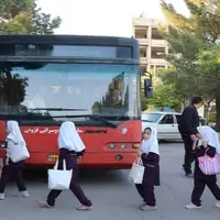 خدمات اتوبوسرانی قزوین رایگان شد