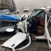 تصادف در جاده بجنورد - جنگل گلستان 8 مصدوم بر جای گذاشت