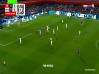 گل ششم بارسلونا به والنسیا توسط لواندوفسکی 