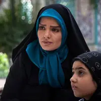 چهره ها/ قاب صمیمیِ مرضیه سریال آوای باران و رویا میرعلمی