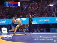 «آذرپیرا» حریف مکار را گرفت و برد