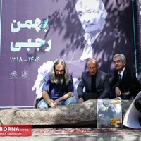 تشییع پیکر بهمن رجبی 