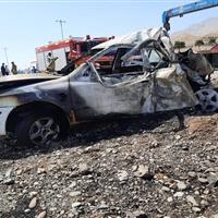 حادثه رانندگی در جاده ساروق به کمیجان چهار کشته و ۲ مجروح بر جا گذاشت