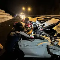 تصادف خاور و دنا در محور سوادکوه یک کشته و ۳ مصدوم بر جا گذاشت