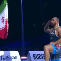 امیرحسین زارع و یک قاب تاریخی در ورزش ایران