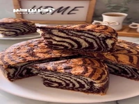 آموزش کیک زبرا؛ خوش طعم و دلپذیر