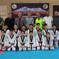 مسابقات تکواندو استان اردبیل برگزار شد