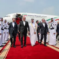رئیس جمهور وارد دوحه شد