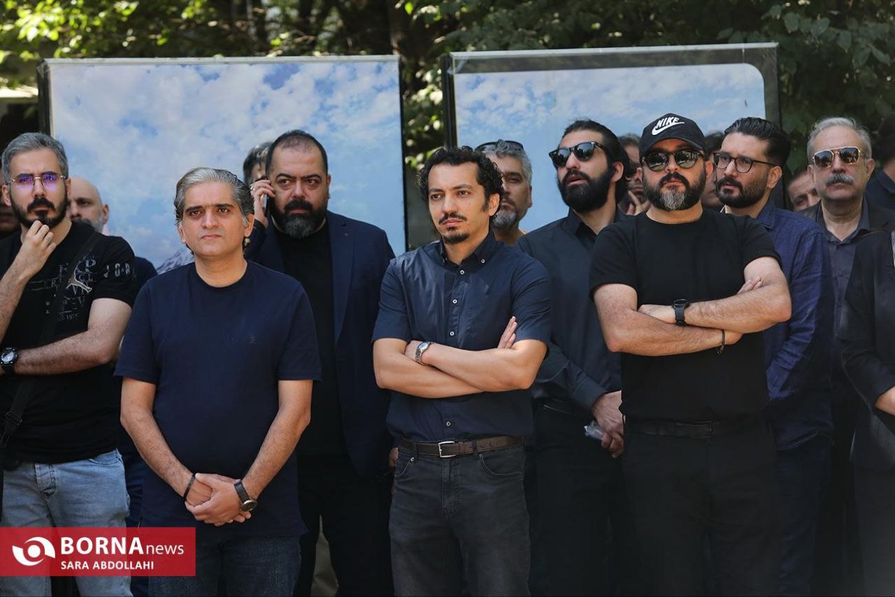 تشییع پیکر بهمن رجبی 