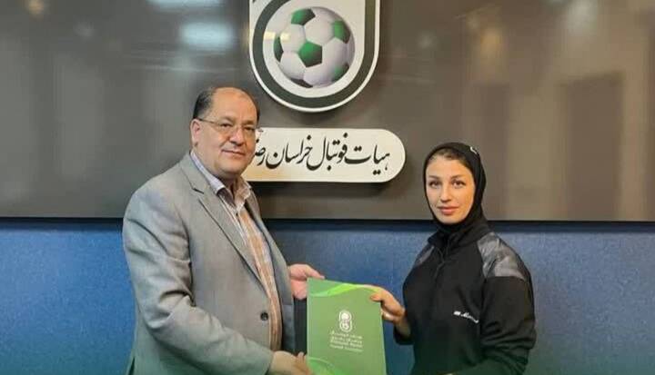 سرمربی تیم فوتسال بانوان هیئت فوتبال خراسان رضوی انتخاب شد
