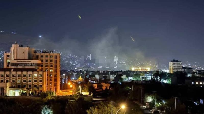 انفجار در اطراف دمشق پایتخت سوریه