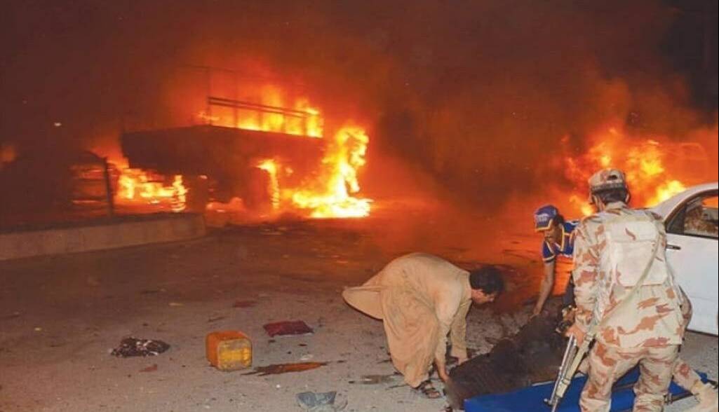 ۵ نظامی پاکستان بر اثر انفجار بمب کشته شدند