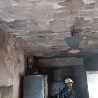 انفجار و آتش‌سوزی در سه‌راه برق بندرعباس؛ یک خانه طعمه حریق شد