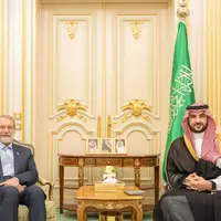 پیام وزیر دفاع عربستان پس از دیدار با لاریجانی