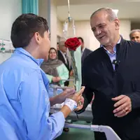 عکس/ بهره‌برداری از بیمارستان ۵۵۰ تختخوابی شهید دکتر فیاض بخش با حضور رئیس جمهور