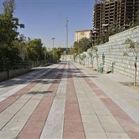مسیر طالقانی شهر زنجان پیاده راه می‌شود