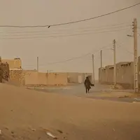 طوفان شدید تمامی ادارات هامون را تعطیل کرد