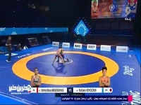 «رحمان» با انتقام از قهرمان المپیک به مدال طلا رسید