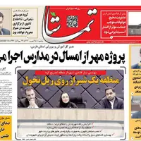 صفحه نخست روزنامه‌های استان فارس در ۲۵ شهریورماه