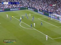گل اول رئال مادرید به مارسی توسط امباپه