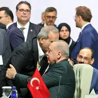 عکس/ تصویر پربازدید پزشکیان و اردوغان