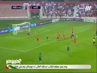 گل اول شباب الاهلی به تراکتور توسط گیلرمه بالا در دقیقه 65