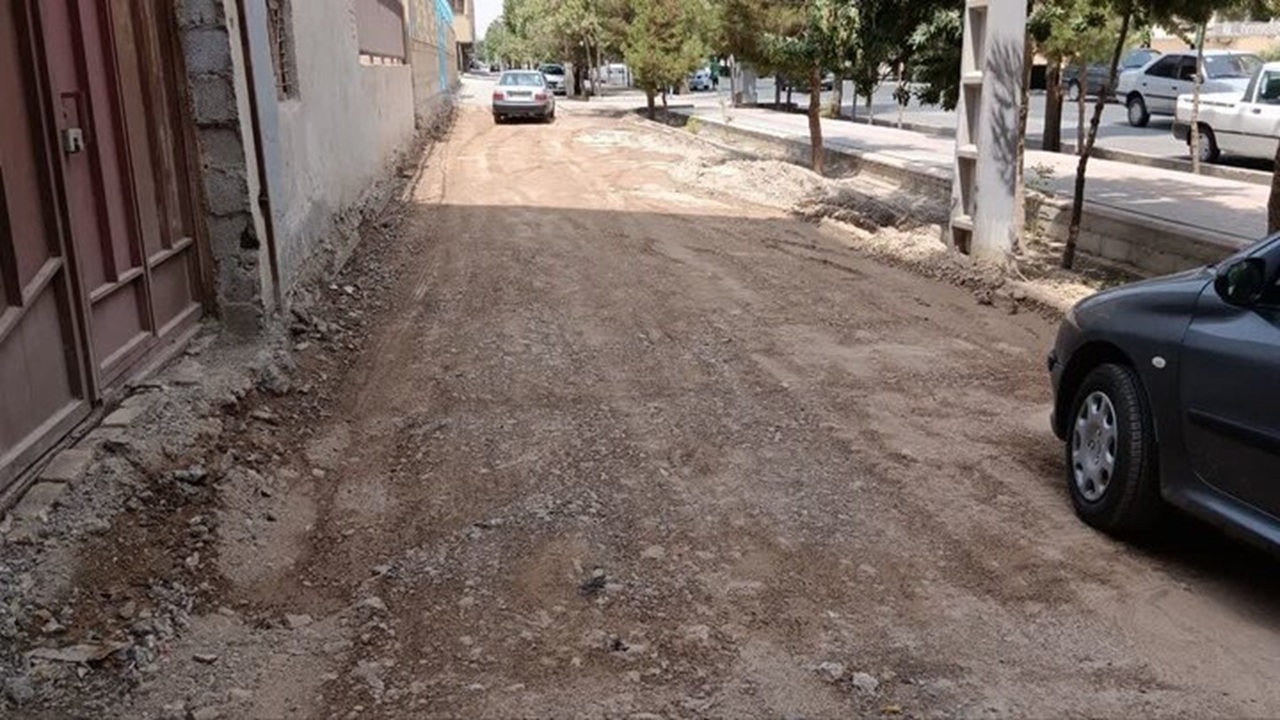 عکس/ رنجش اهوازی‌ها از معابر خاکی در منطقه پردیس